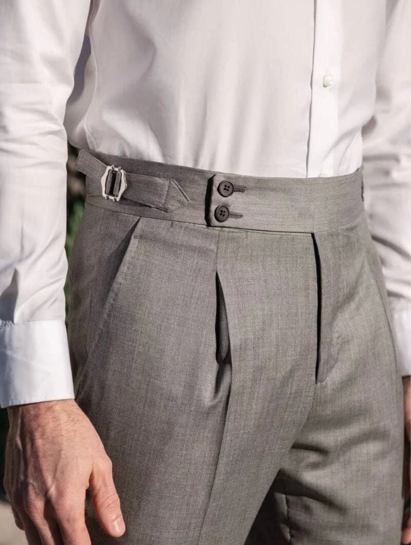 Garment Hardwear Accessories Custom Size Metal Double Clip Belt Strap Adjustment Buckles for Clothing Suit Pants